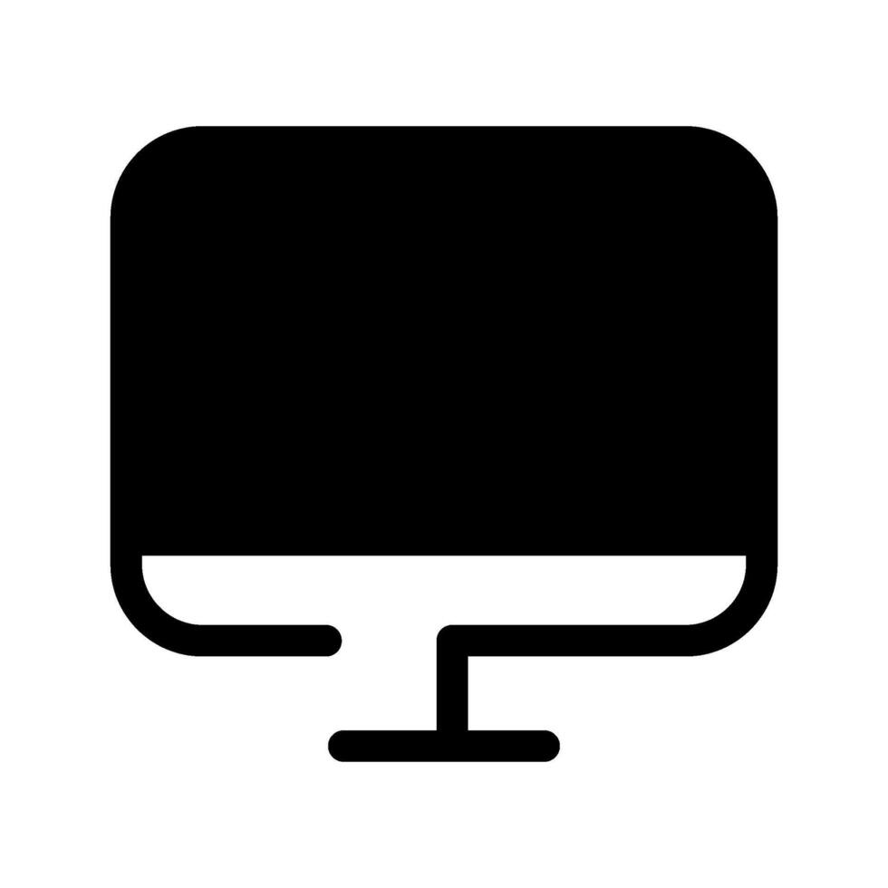 Lcd Icon Symbol Design Illustration vector