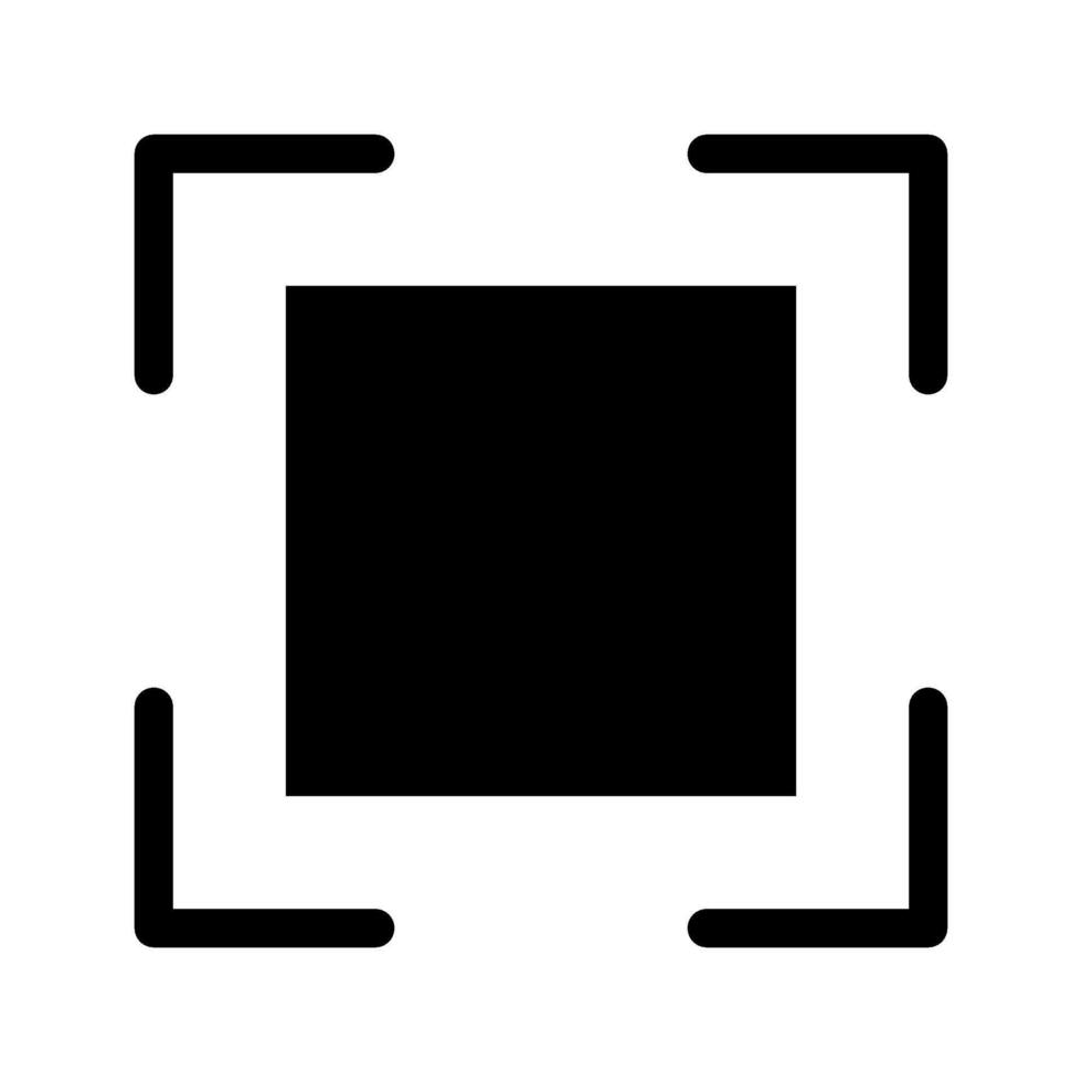 Expand Icon Symbol Design Illustration vector