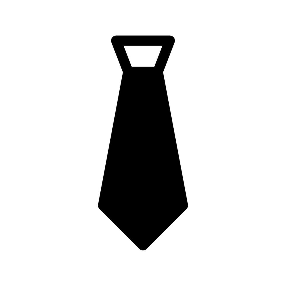 Tie Icon Symbol Design Illustration vector