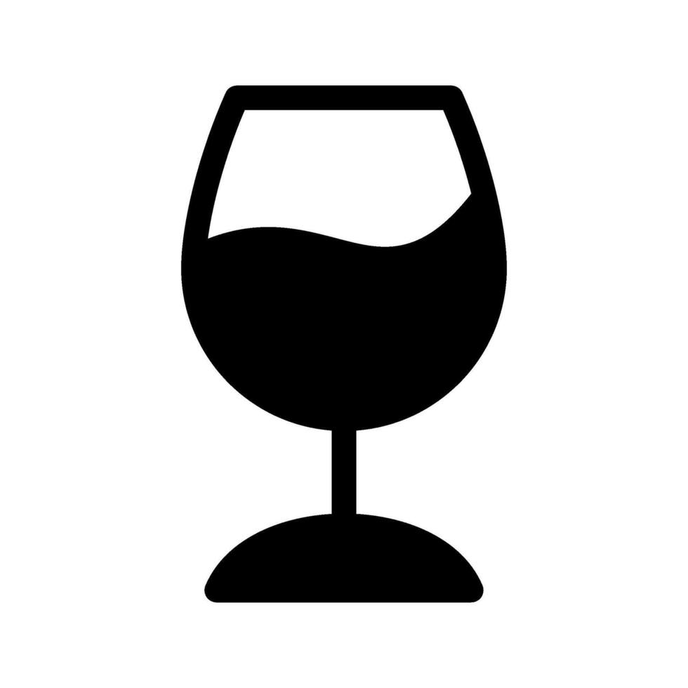 Wine Glass Icon Symbol Design Illustration vector