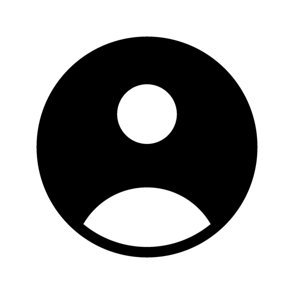 User Icon Symbol Design Illustration vector