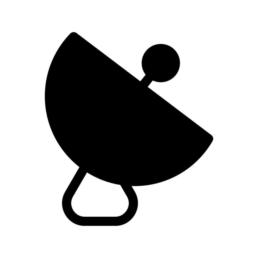 Satellite Dish Icon Symbol Design Illustration vector