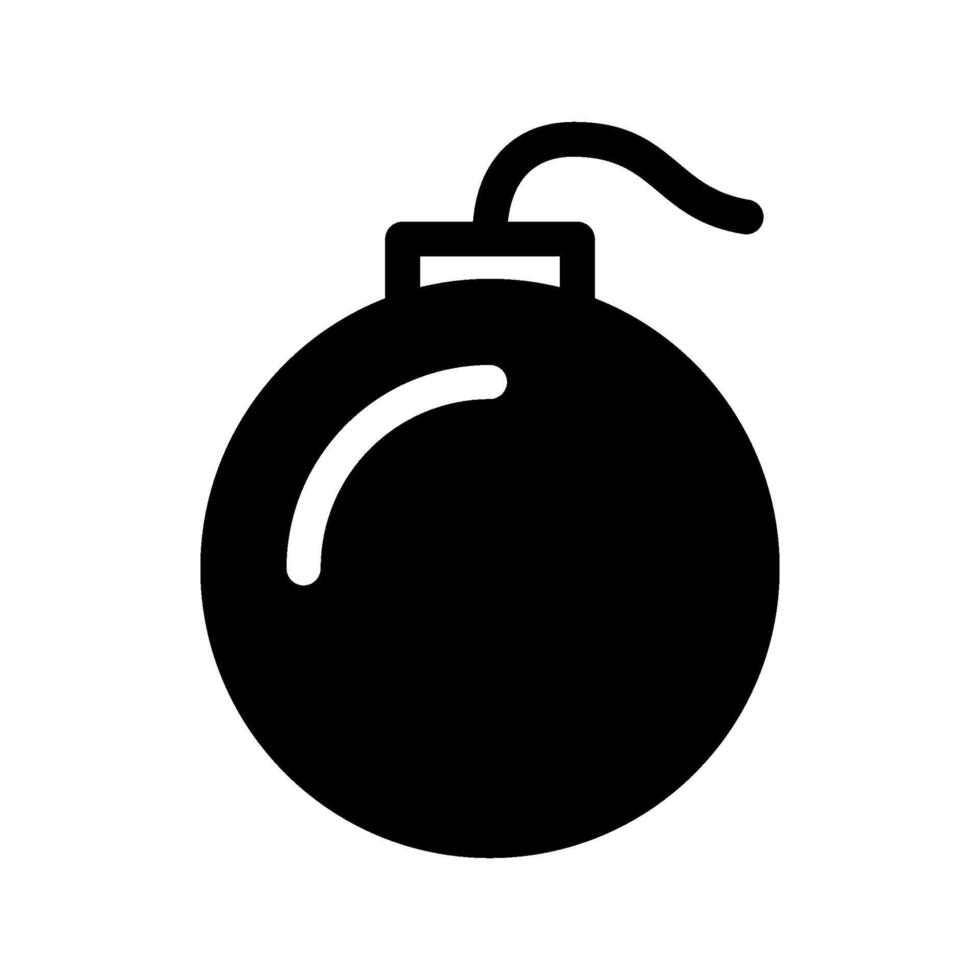 Bomb Icon Symbol Design Illustration vector