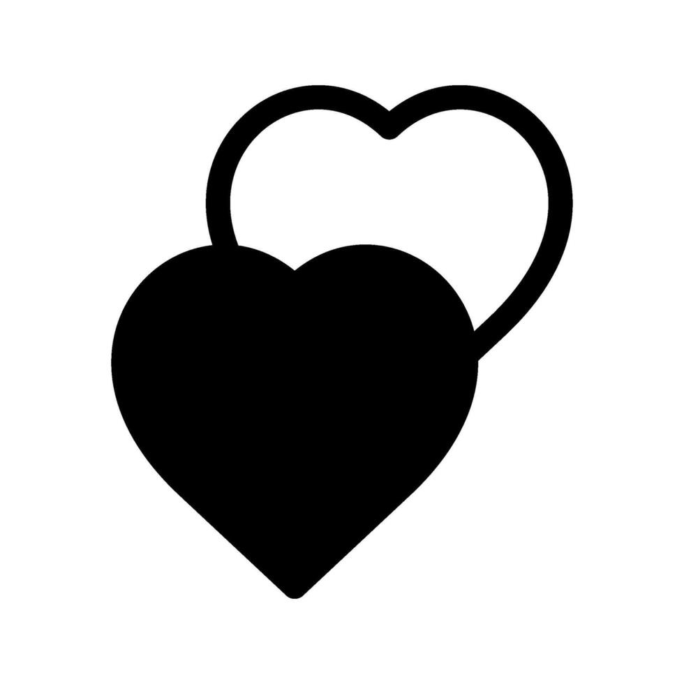 Hearts Icon Symbol Design Illustration vector