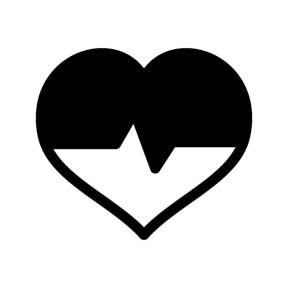 Heartbeat Icon Symbol Design Illustration vector