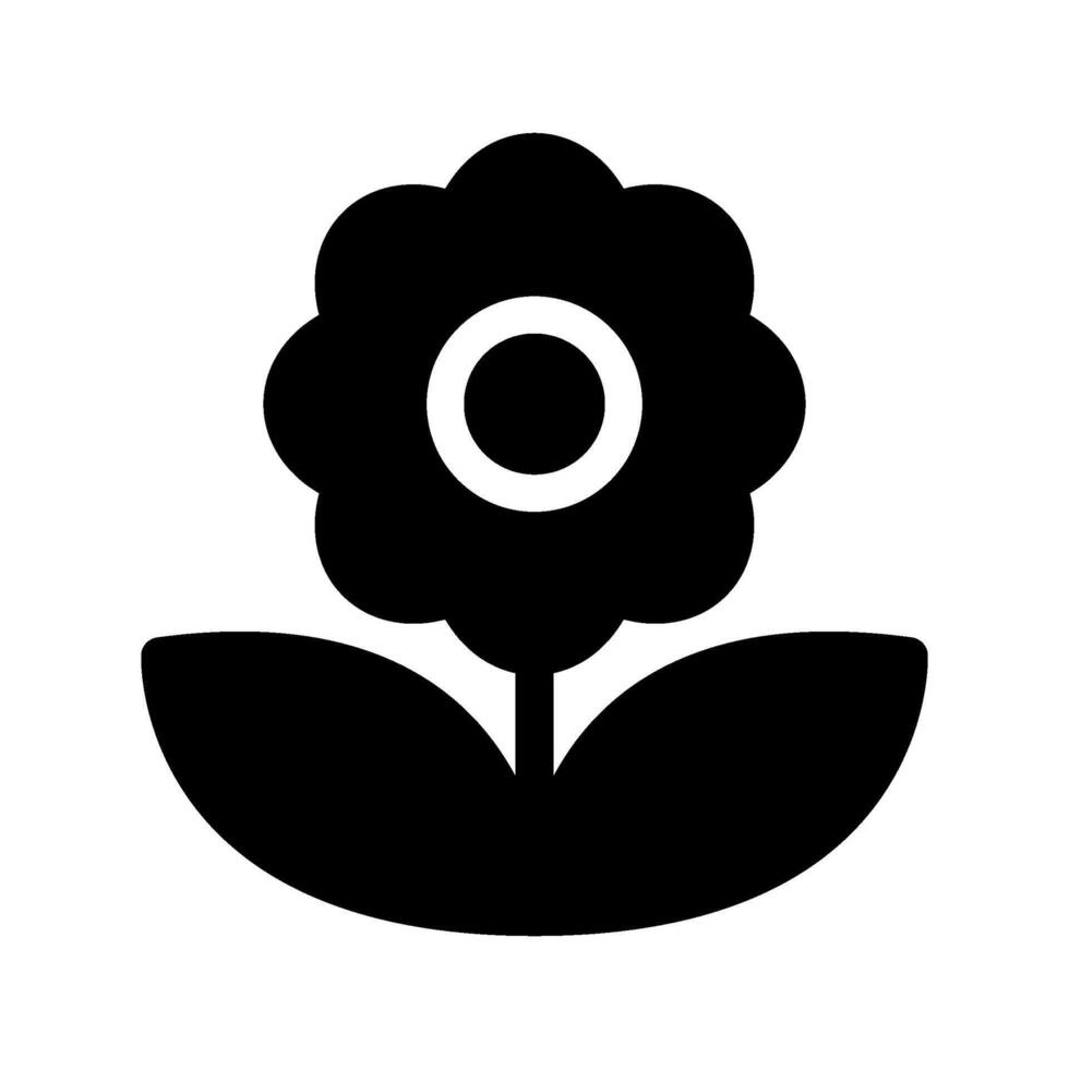 Daffodil Icon Symbol Design Illustration vector