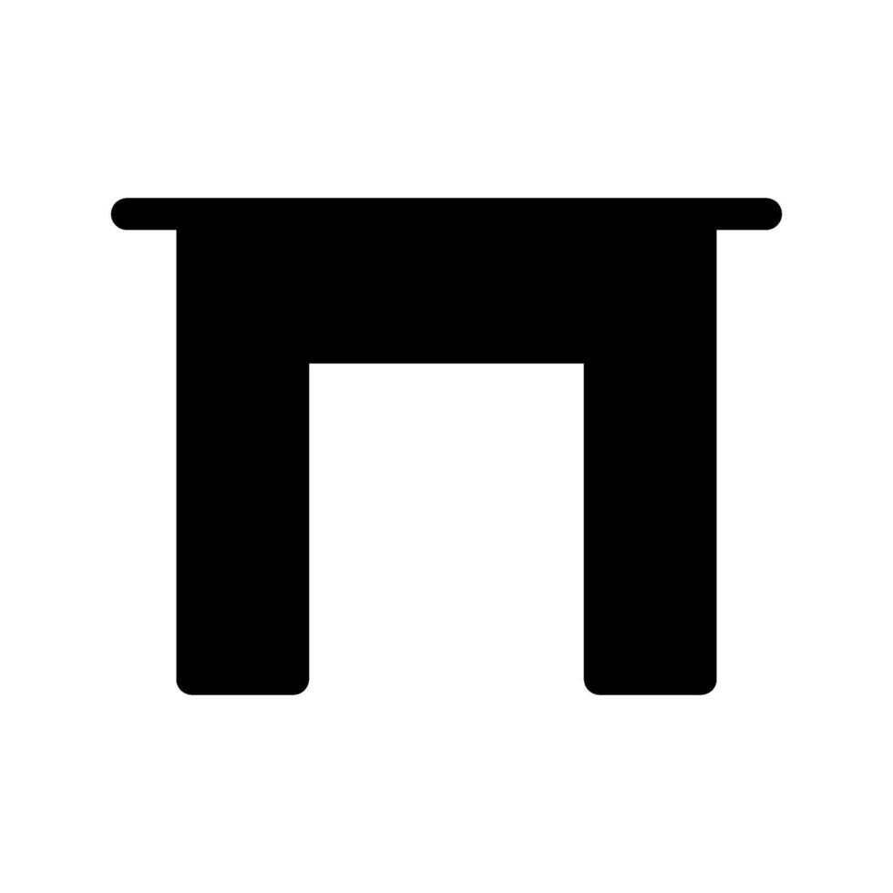 Table Icon Symbol Design Illustration vector