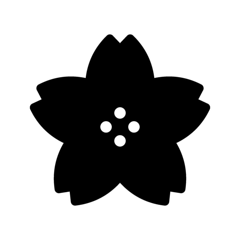 Sakura Icon Symbol Design Illustration vector