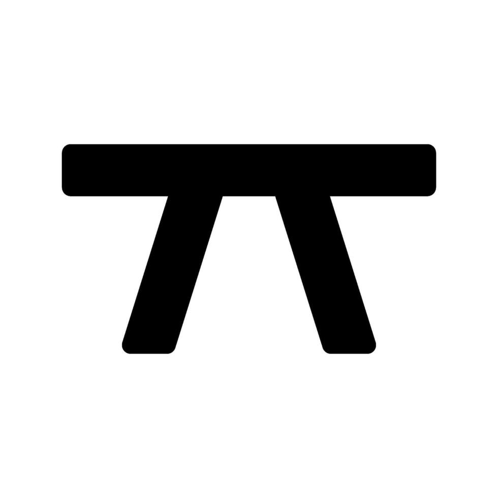 Table Icon Symbol Design Illustration vector