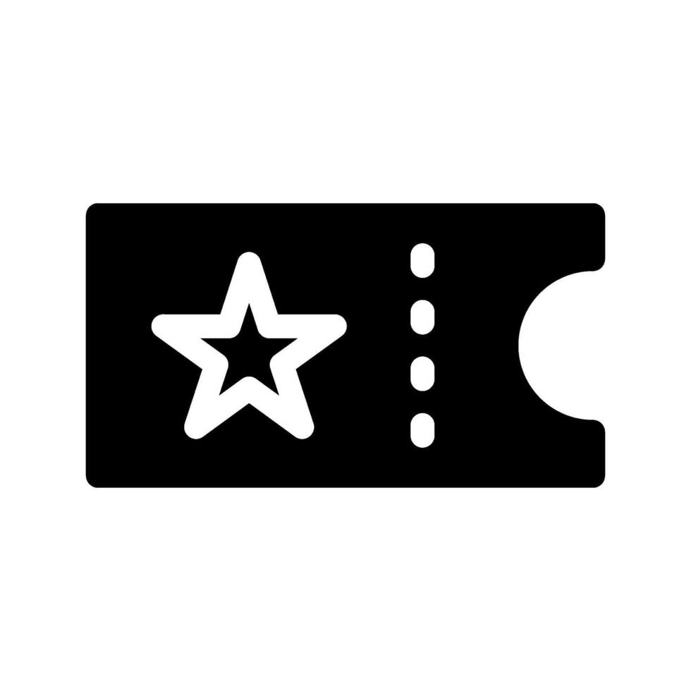 Ticket Icon Symbol Design Illustration vector