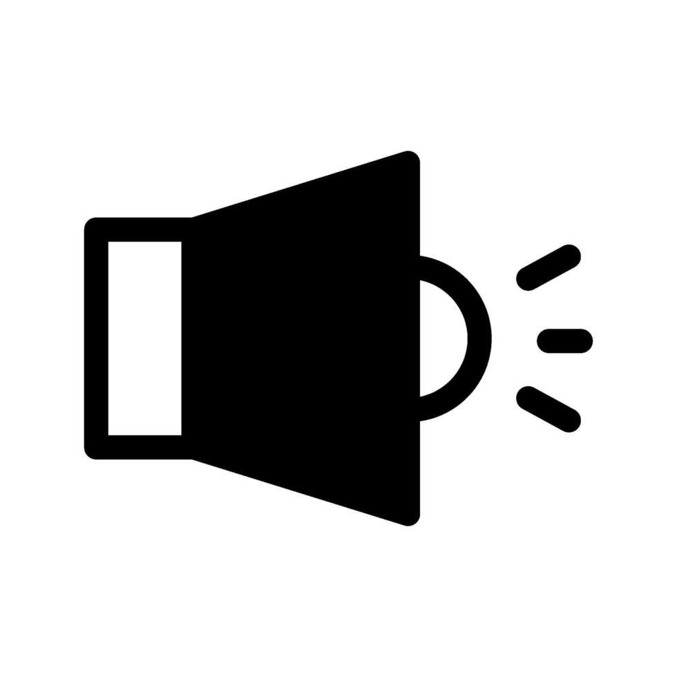 Megaphone Icon Symbol Design Illustration vector