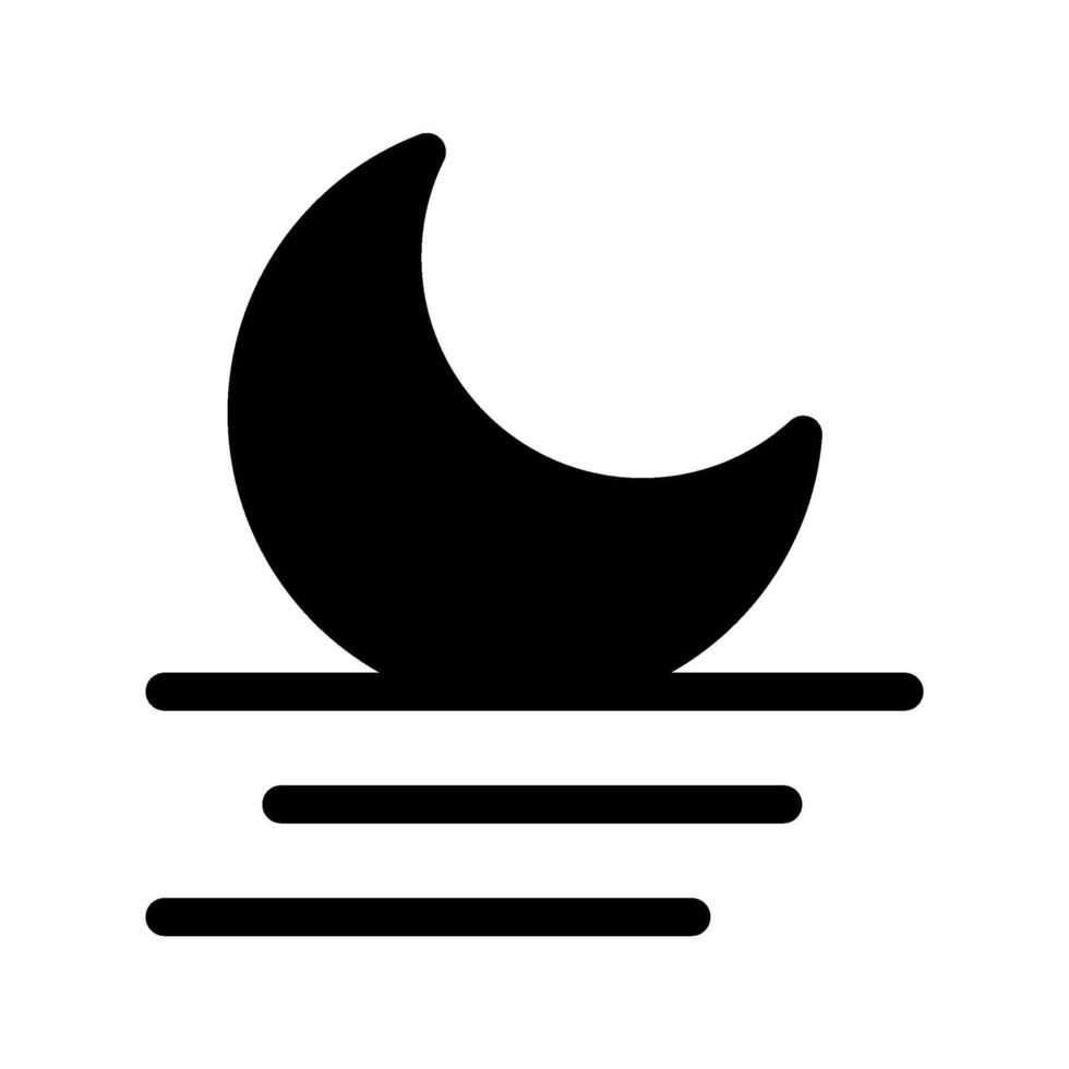 Isha Prayer Icon Symbol Design Illustration vector