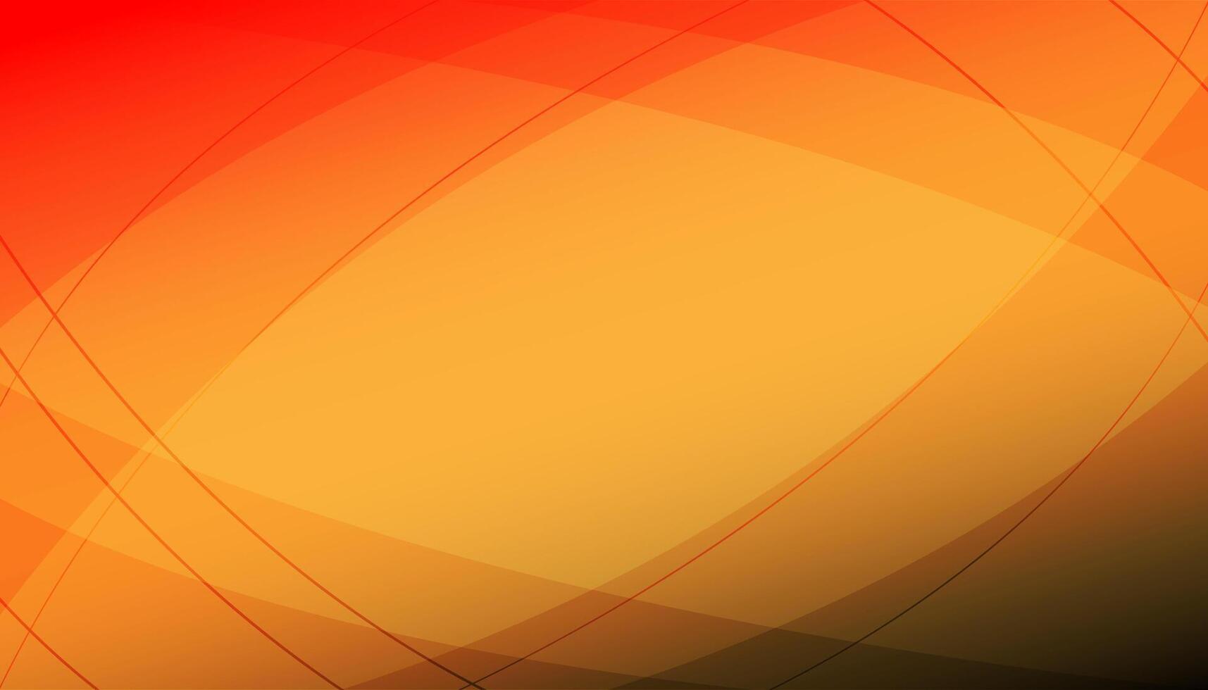 Gradient orange abstract geometric background vector