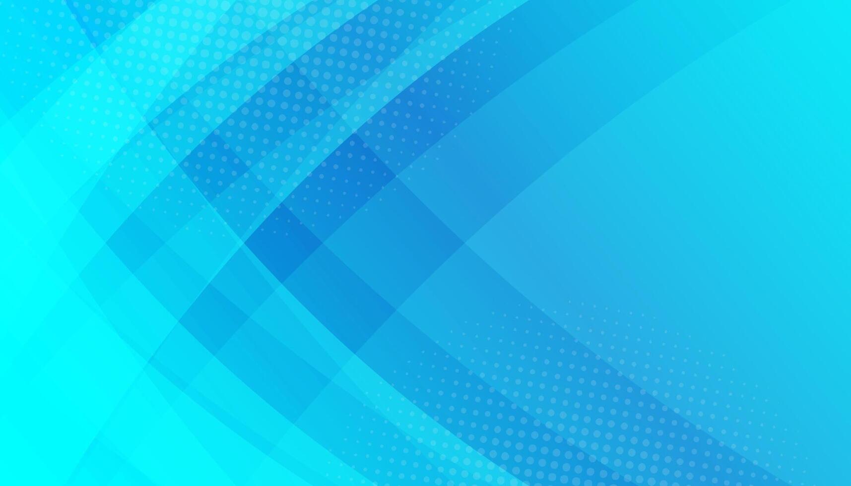 Bright blue abstract background overlapped with halftones and textures vector