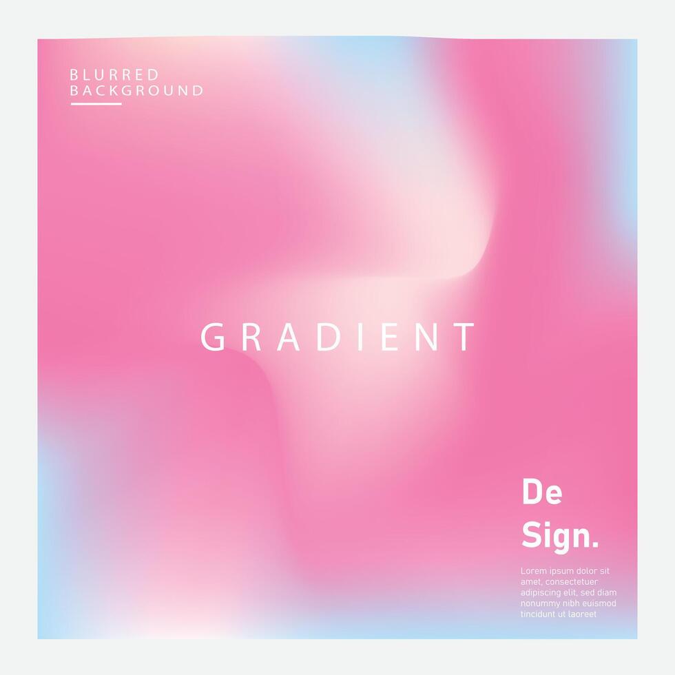 abstract background design template bright pink gradient color on white vector