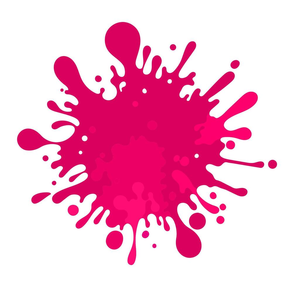 abstract complex shape, fluid blotch spot image as template for background. Dynamical colored rounded backdrop. vector