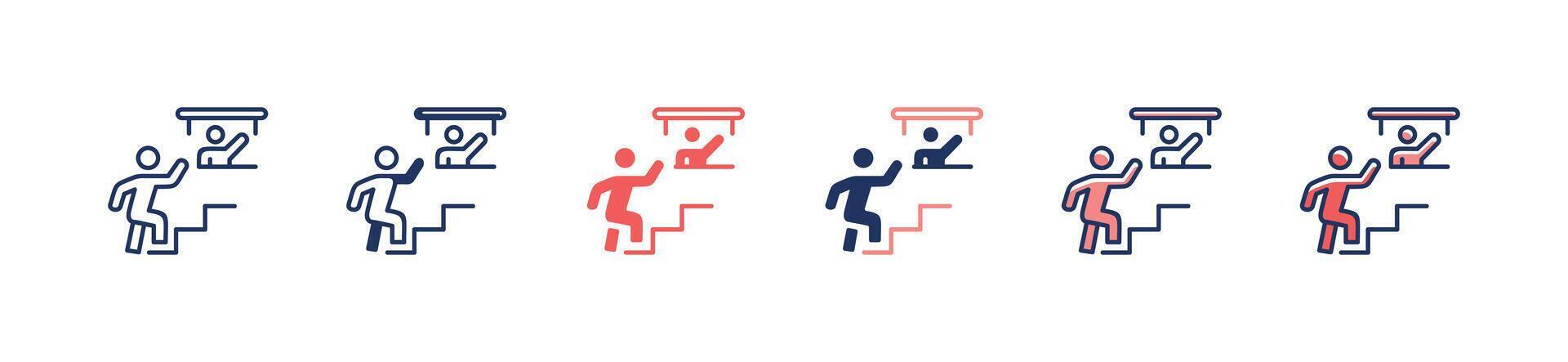 training workshop development icon seminar human resource coaching skills symbol illustration vector