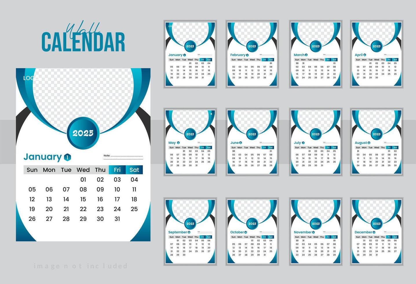 2025 Calendar Design, Calendar Template, Free Calendar design, 47545692