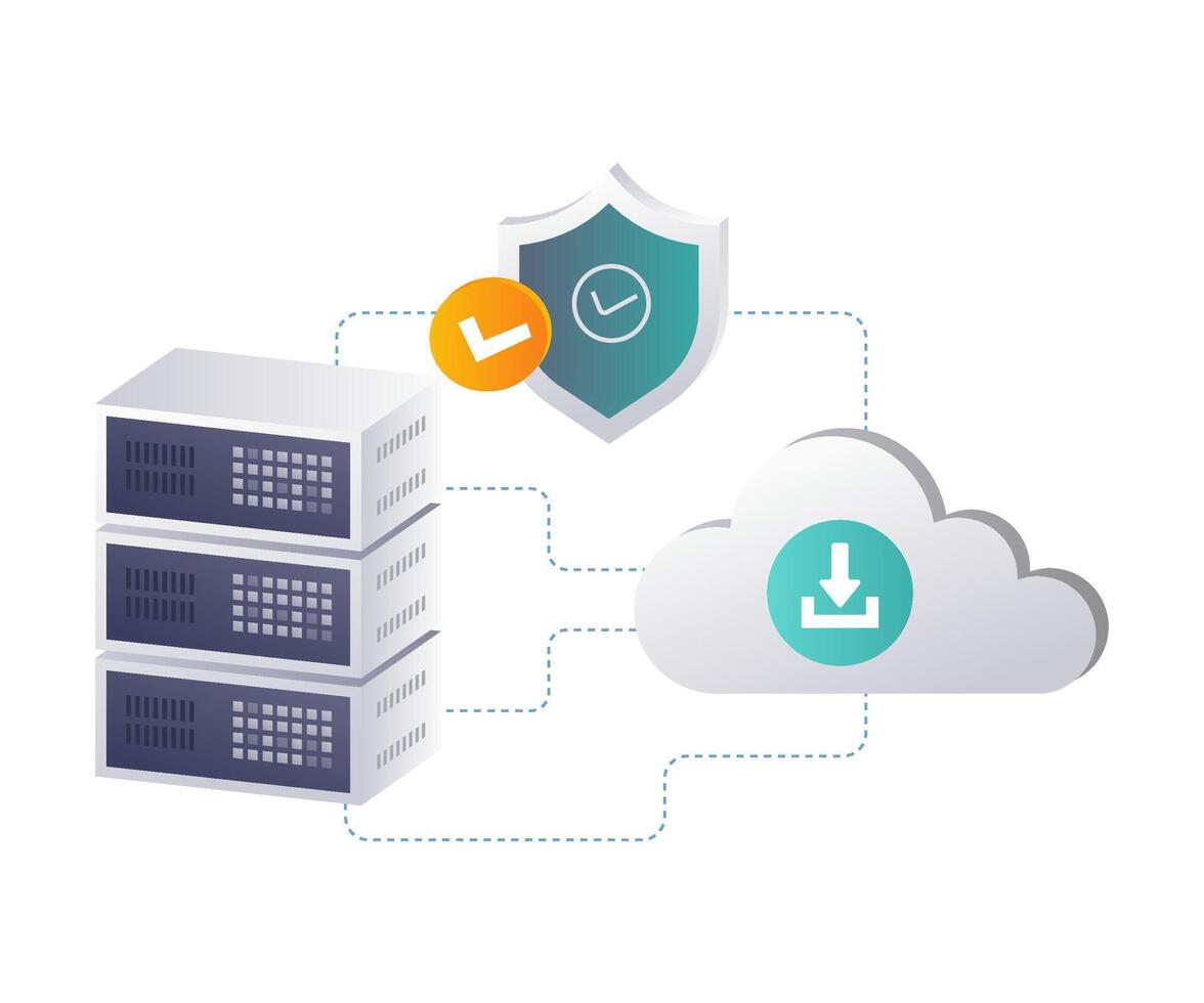 Securing Sensitive Transactions on Cloud Servers vector