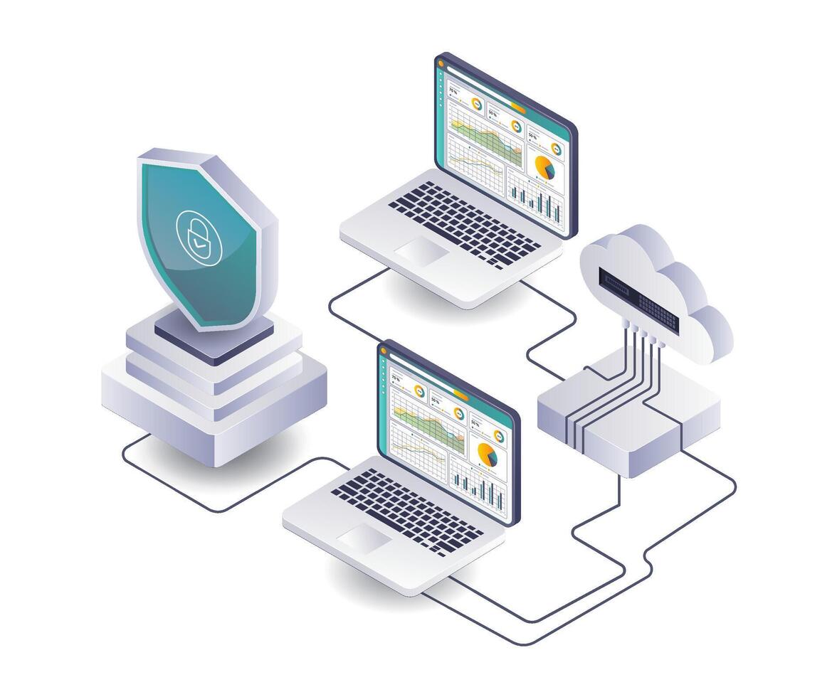 Security of Cloud Server Data Analysis in Computer Systems vector