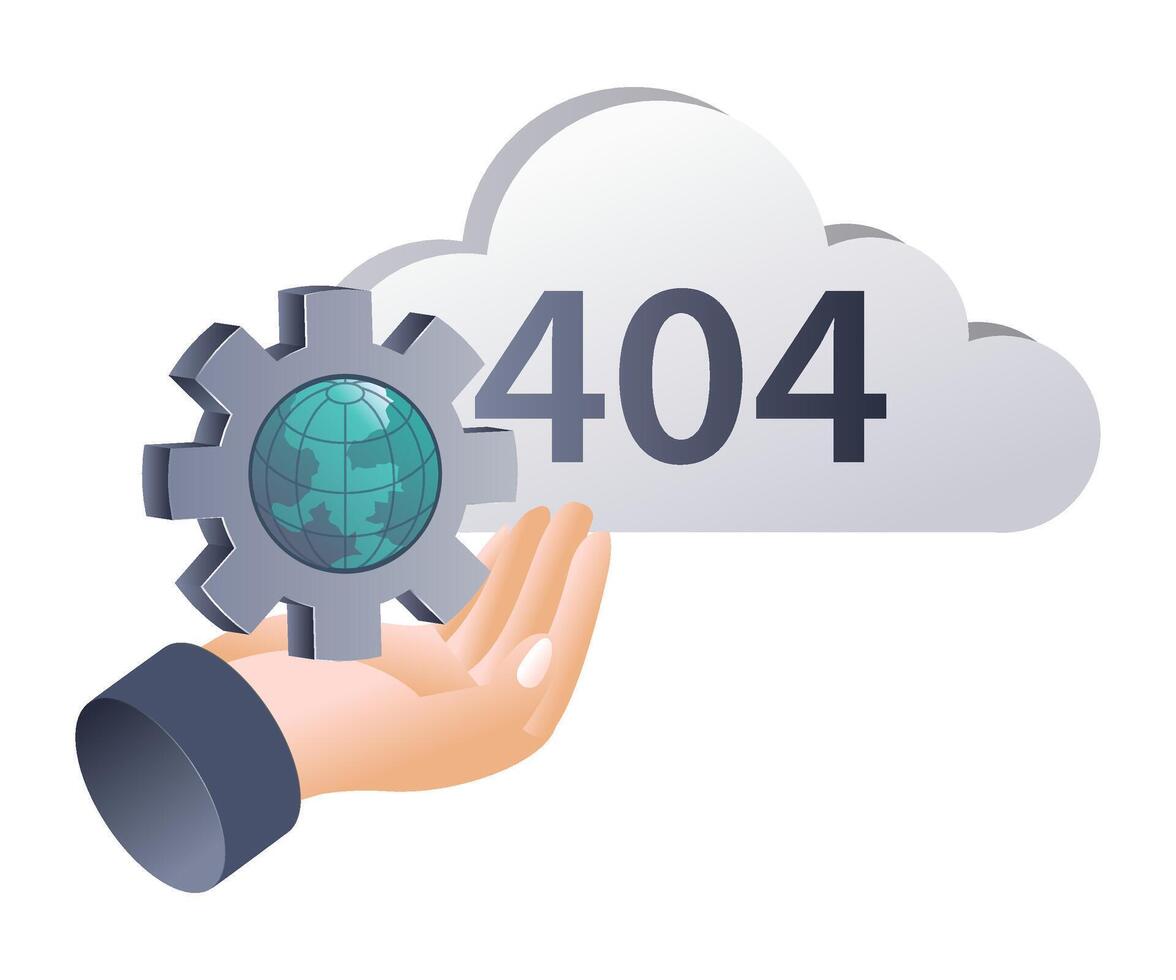 Understanding the Impact of Error Code 404 on Technology Systems vector