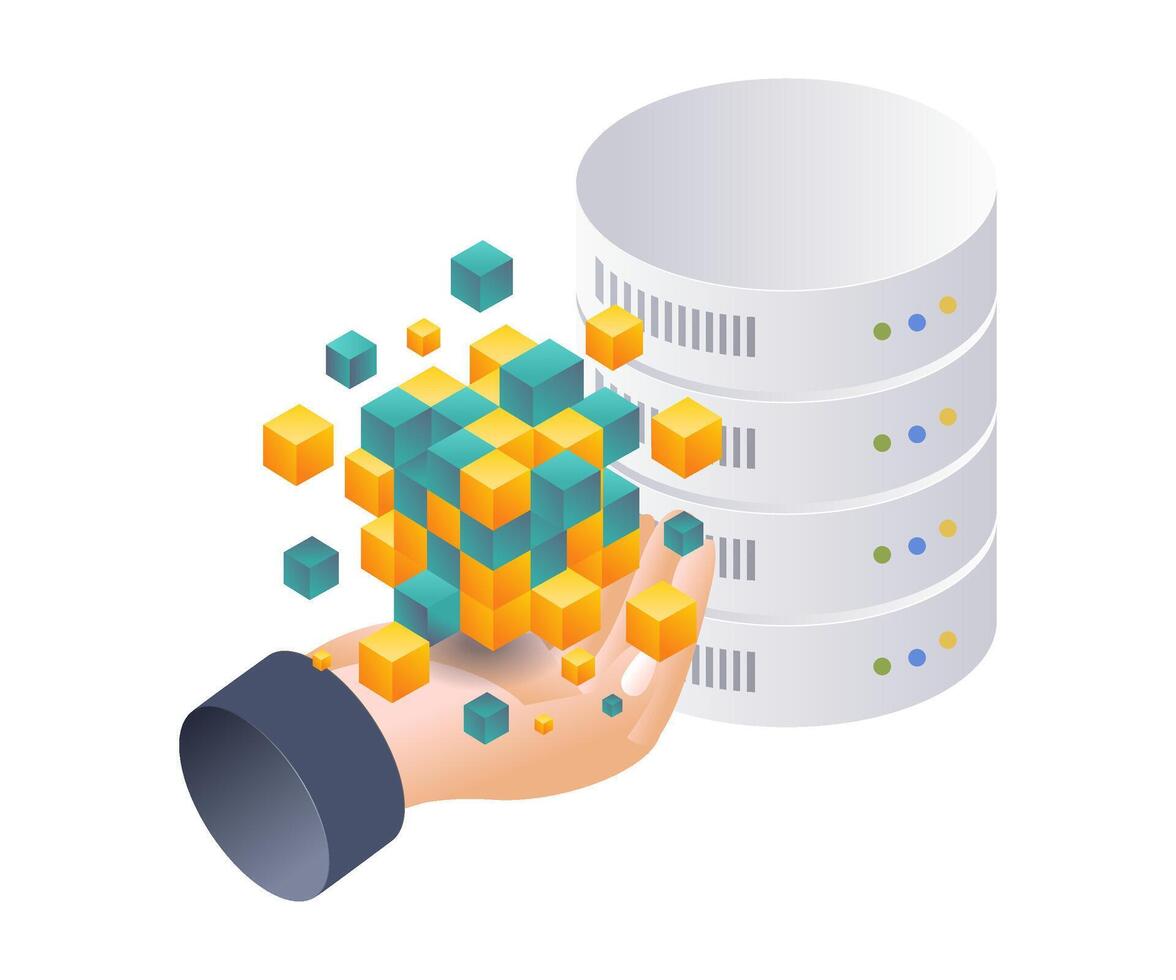 el papel de blockchain en base de datos sistemas vector