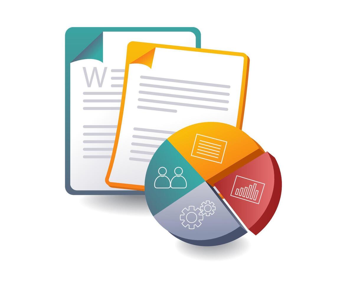 Corporate Letterhead for Business Use vector