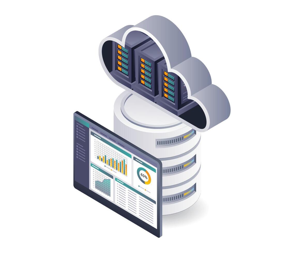 Cloud server system data analysis technology vector