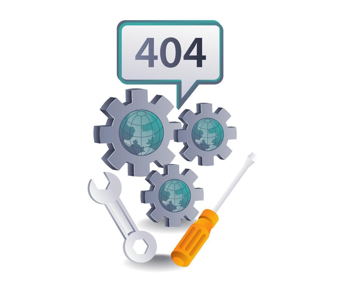 How to Fix Error 404 Practical Solutions vector