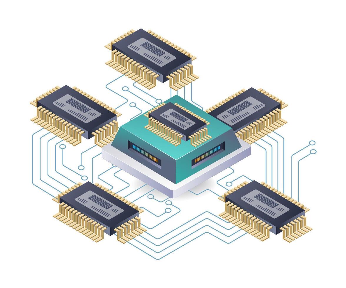 Upgrading Chip Technology Networks vector
