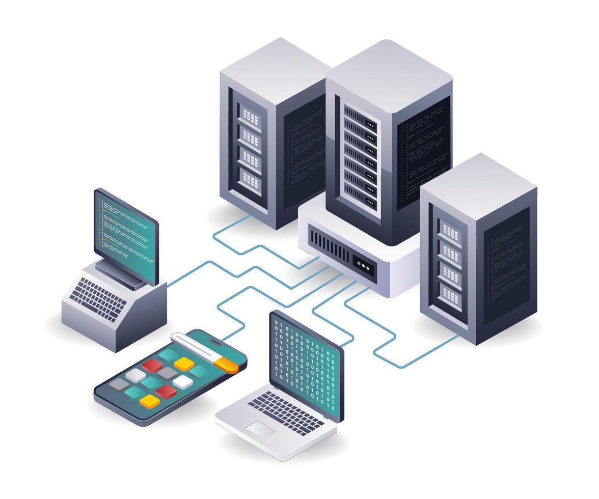 Developing Server Applications in Computer Networks vector