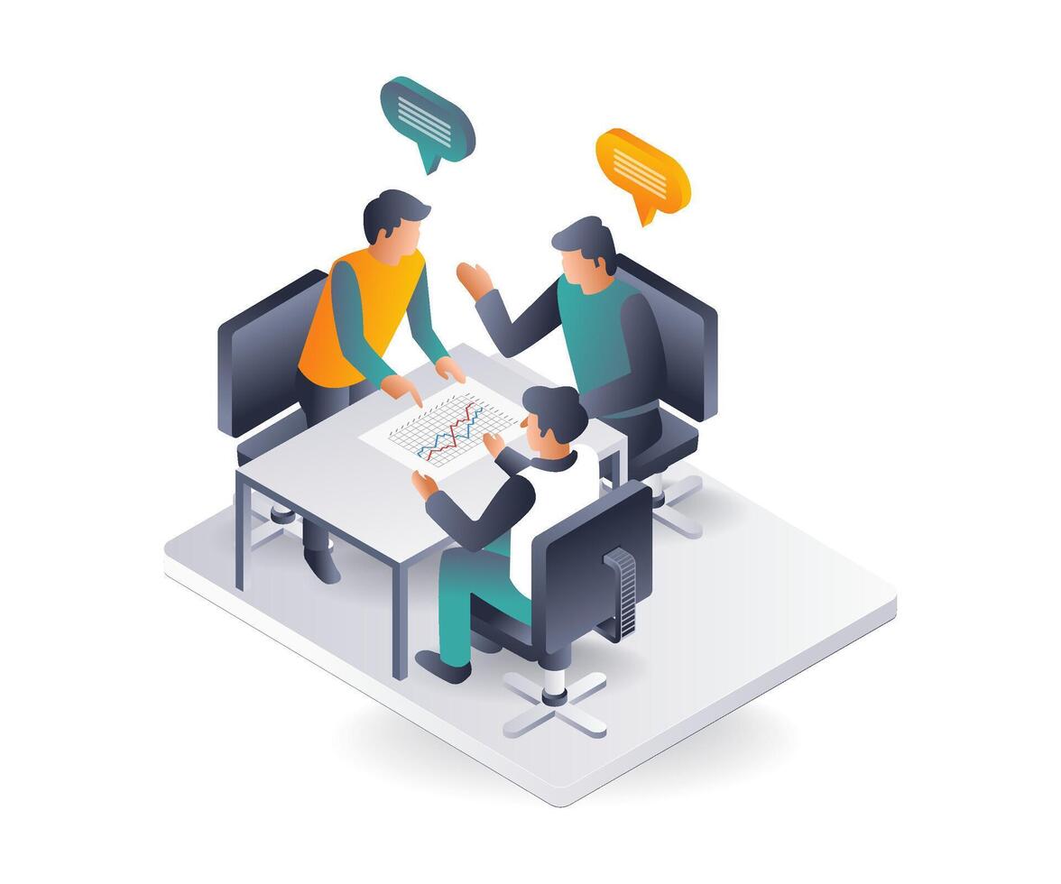 Insights from Discussions on Business Expansion vector