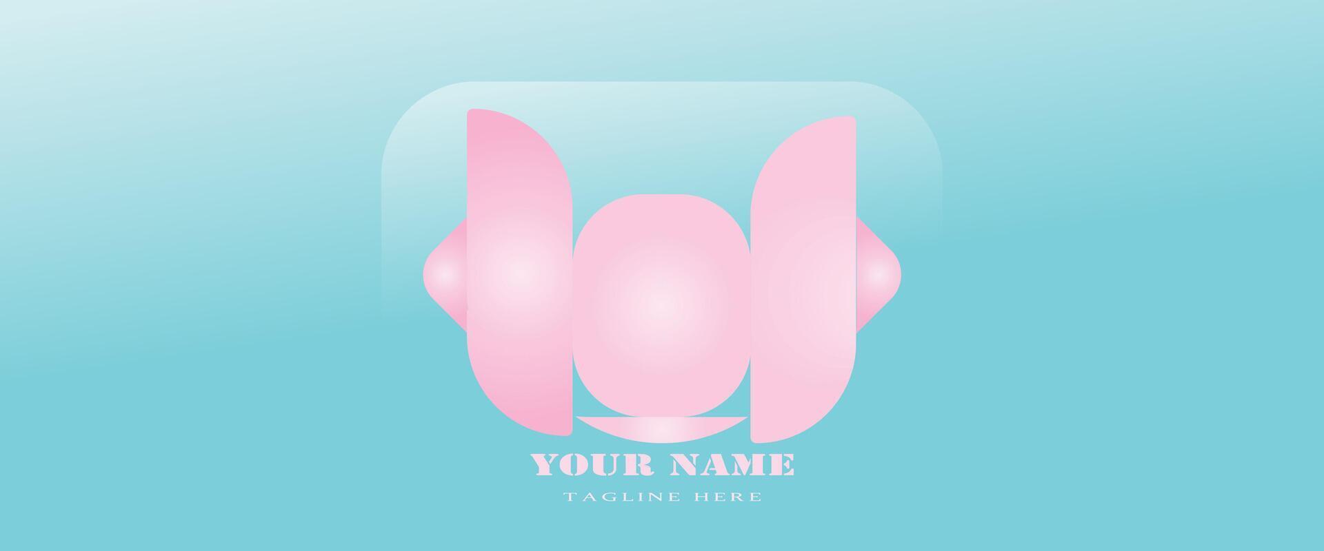 Simple logo for women's beauty salon vector