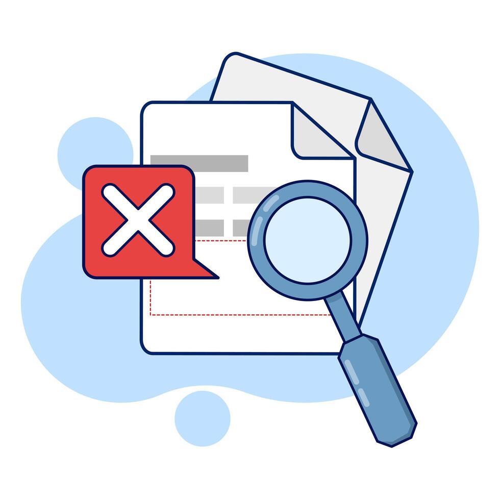 concept Search no results. the search yielded no results. File management administration, data archiving, modern graphic elements for landing page, blank state ui, infographics, icons. vector