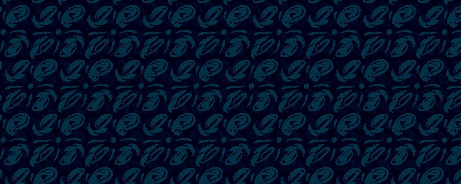 textured background with brush stroke pattern in dark blue vector