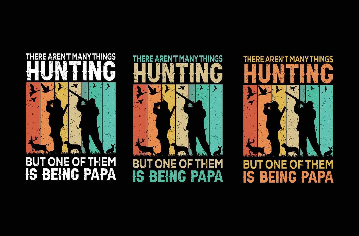 hunting t-shirt design vector