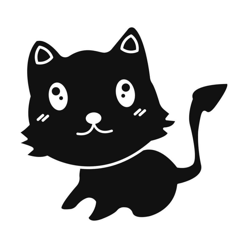 Dog icon on white background vector