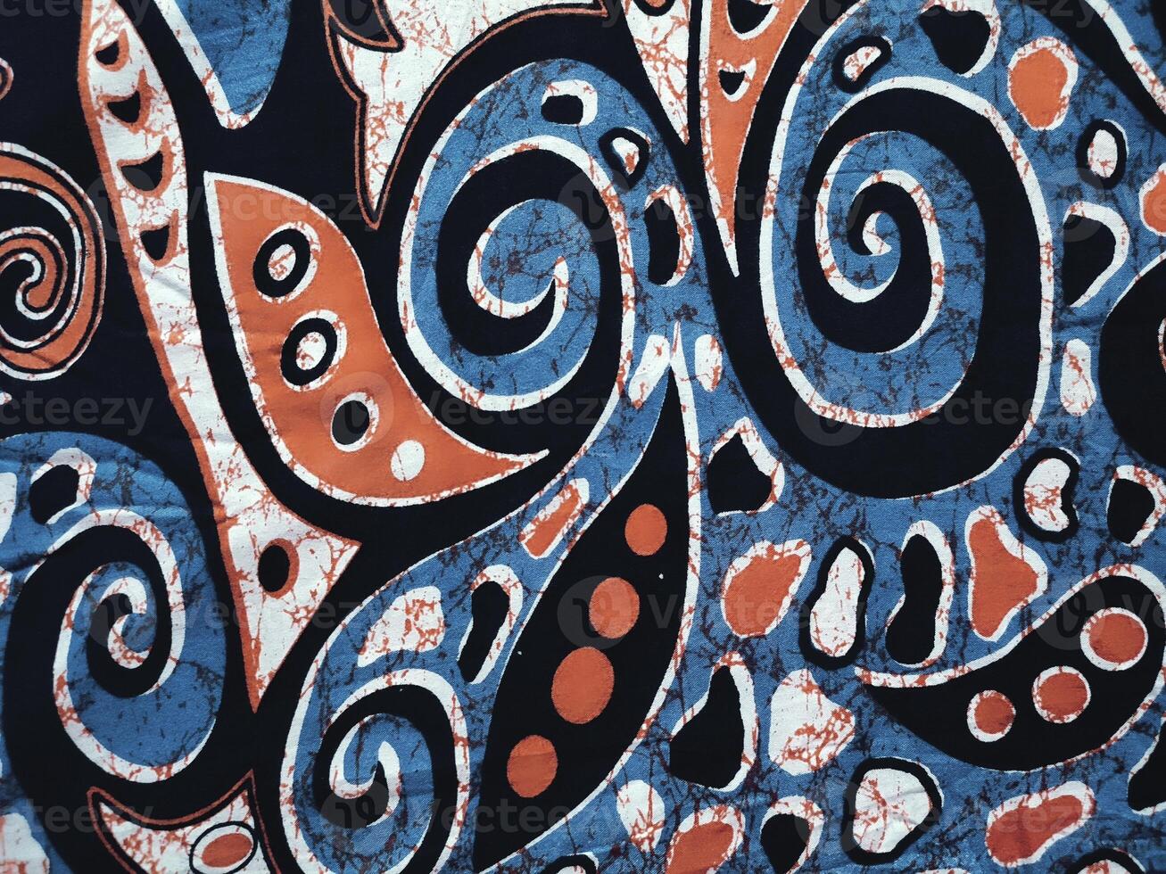 Indonesian Motif Batik Textile Patterns and Textures Modern 2d batik cloth ornaments photo