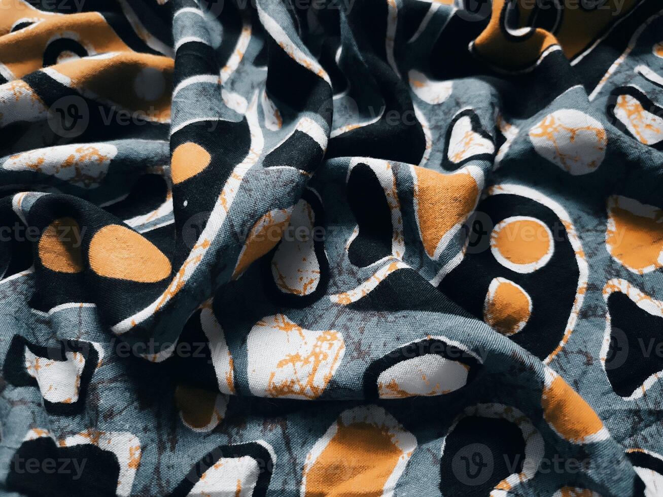 Indonesian Motif Batik Textile Patterns and Textures Modern 2d batik cloth ornaments photo