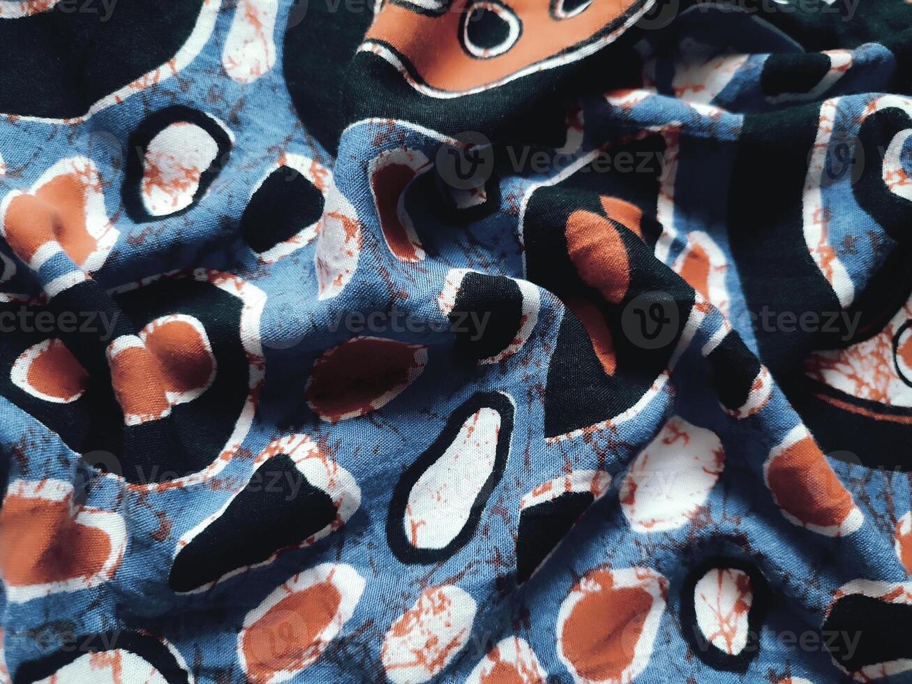 Indonesian Motif Batik Textile Patterns and Textures Modern 2d batik cloth ornaments photo