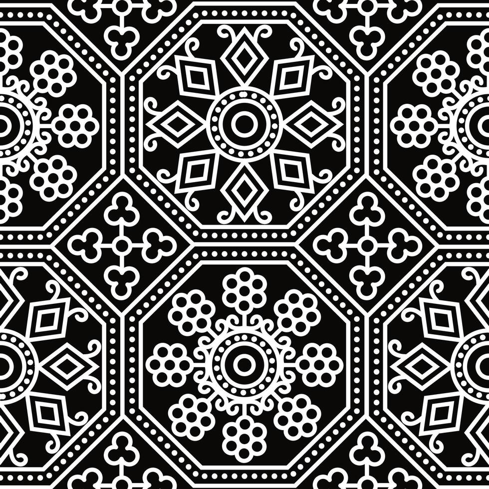 Aztec ethnic patterns are traditional. Geometric oriental seamless pattern. Border decoration. Design for background, wallpaper, illustration, textile, carpet, fabric, clothing, and embroidery. vector