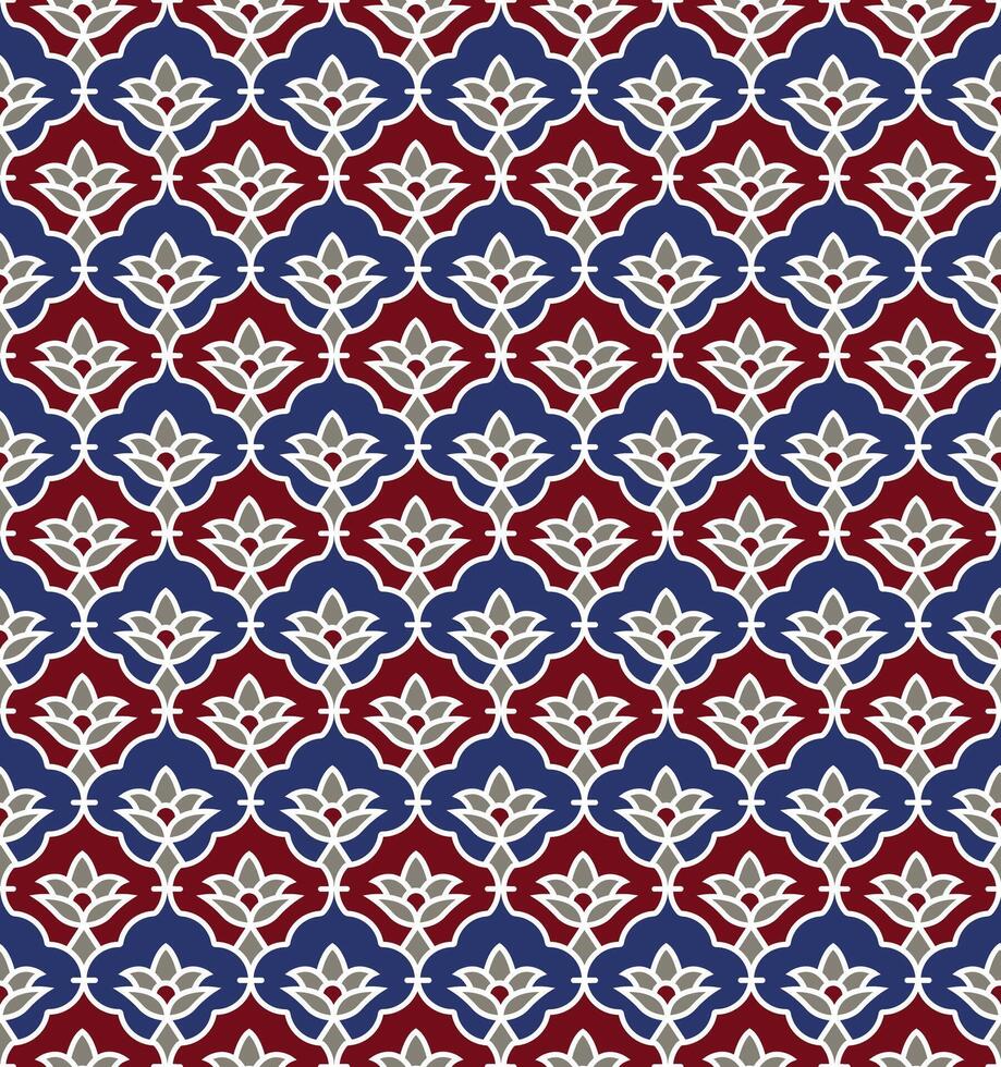 Abstract geometric retro seamless pattern. Design for background, wallpaper, illustration, textile, batik, carpet, fabric, clothing vector