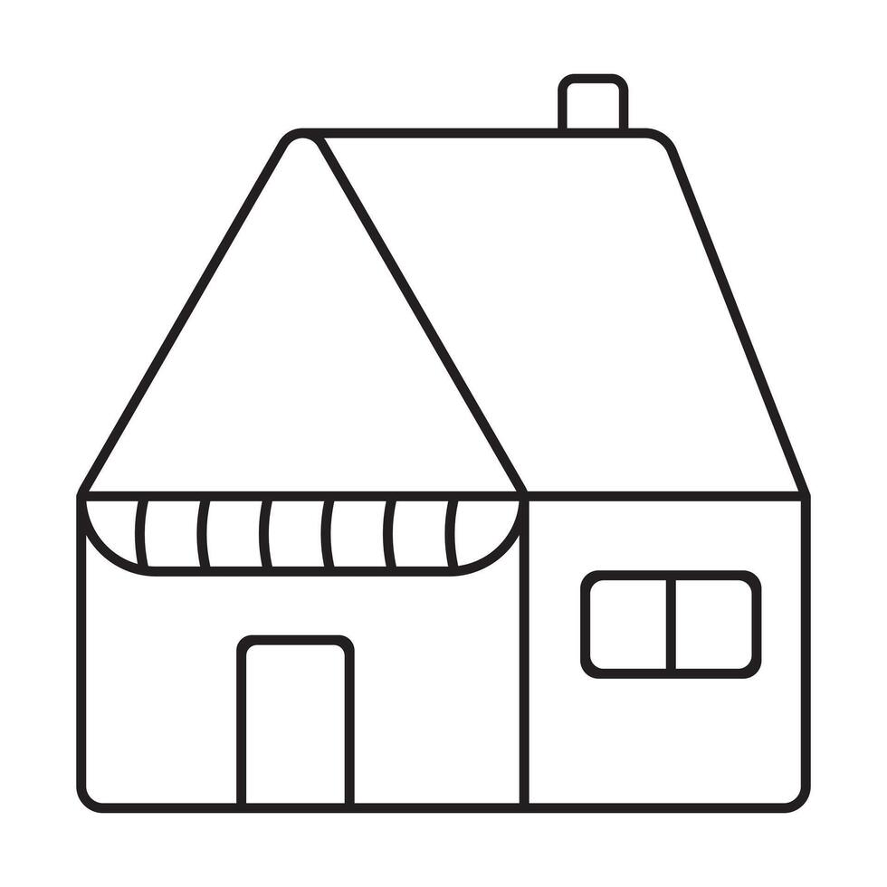 house icon on white background vector