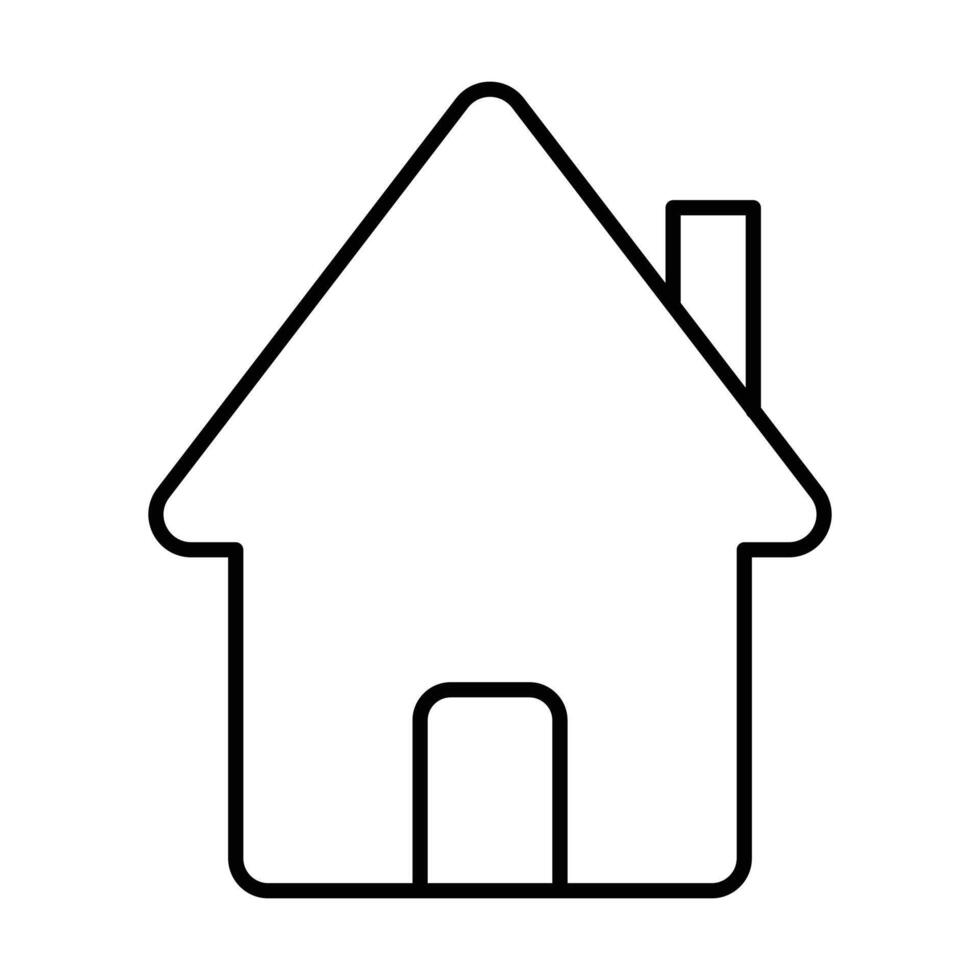 home icon on white background vector