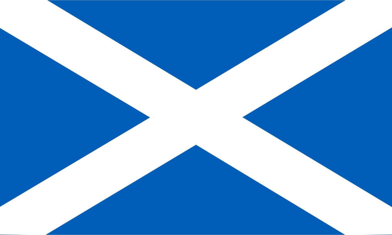 Scotland flag design vector