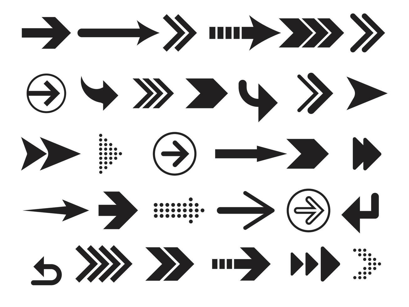 arrows new pack vector
