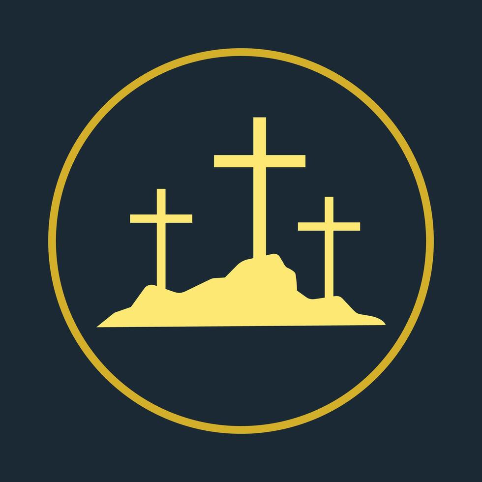 Christian artwork trendy beautiful illustration lovely abstract icon design vector