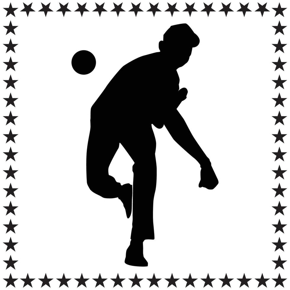 Basketball Silhouette illustration, Basketball Silhouette, Basketball Silhouette art on white background vector