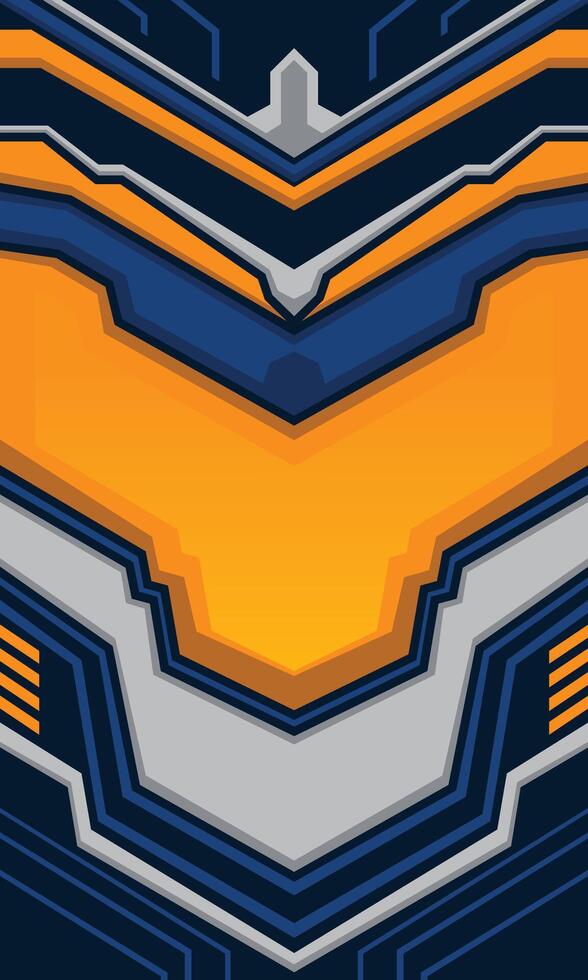 Racing style geometric abstract background. Sublimation printing jersey fabric template vector