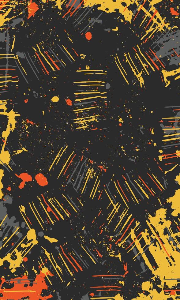 Abstract grunge brush stroke textured sports jersey fabric design template vector